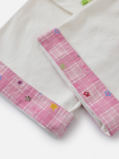 Aelfric Eden Plaid Tie Baggy Pants