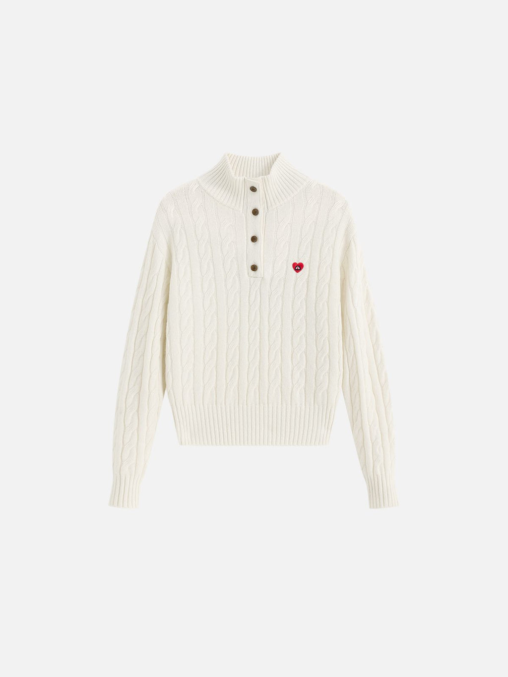 Aelfric Eden Cable Knit Button Sweater