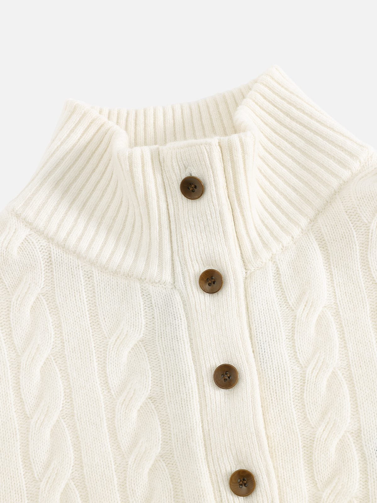 Aelfric Eden Cable Knit Button Sweater