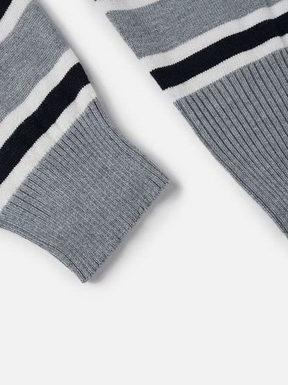 Aelfric Eden Striped Off-The-Shoulder Sweater