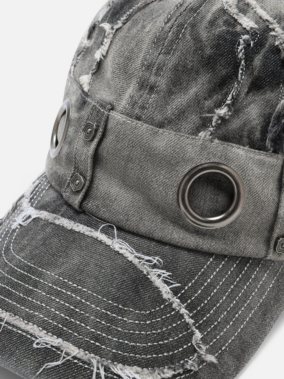 Distressed Grommet Cap
