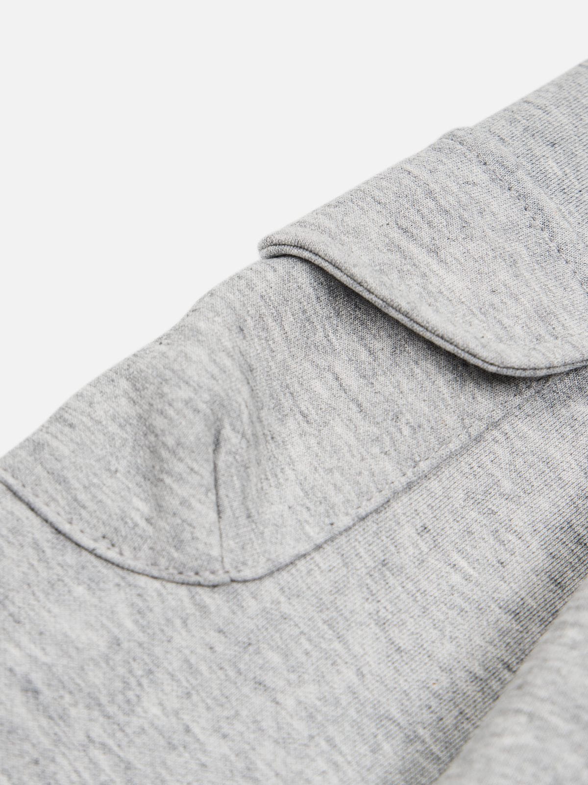 Aelfric Eden Leopard Panel Zip Up Hoodie