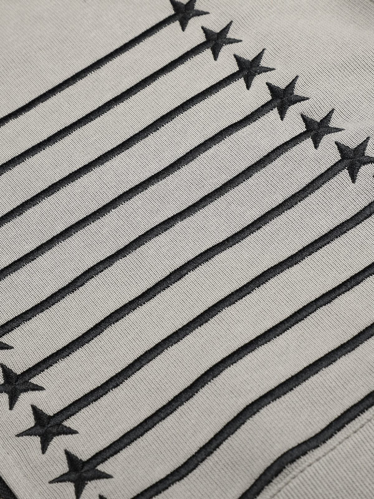 Aelfric Eden Embroidery Star Napoleon Zip Up Hoodie