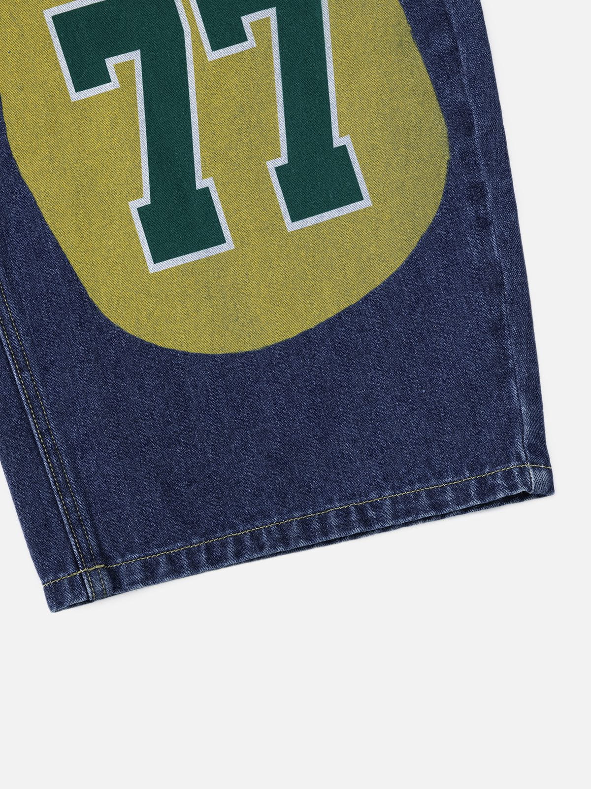 Aelfric Eden Jersey Patchwork Baggy Barrel Jeans