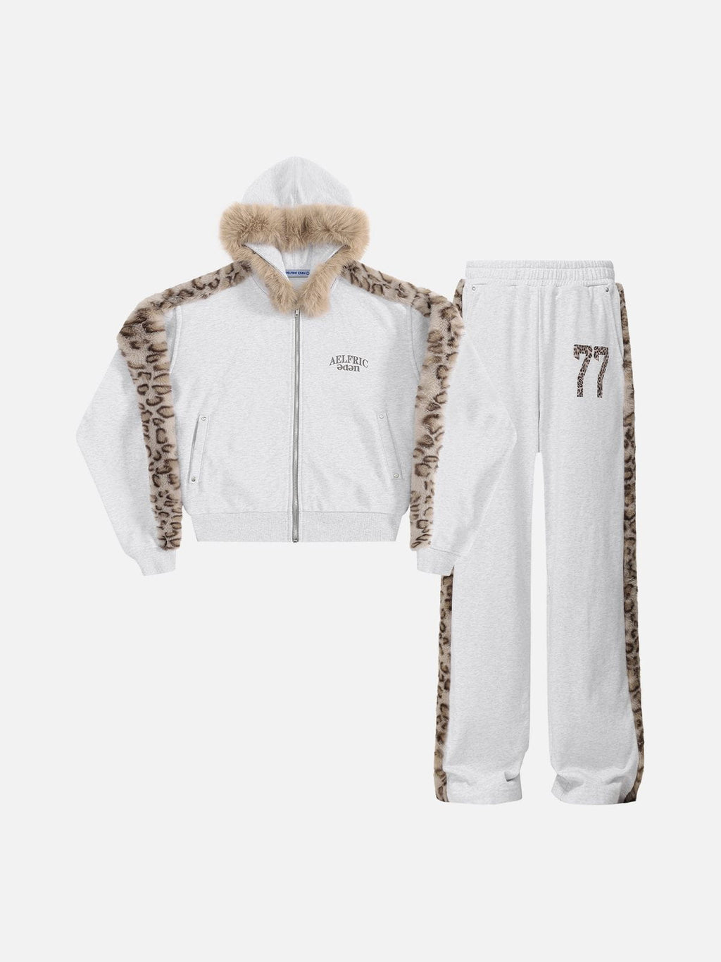 Aelfric Eden Leopard Print Faux Fur Sets