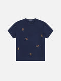 Aelfric Eden Embroidered Dachshund Tee