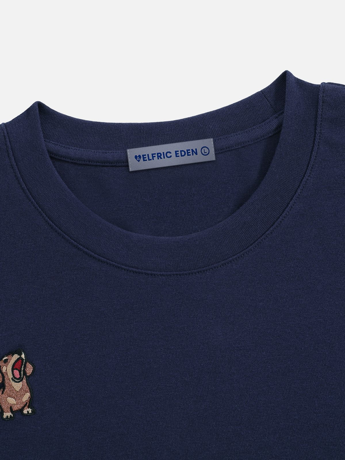 Aelfric Eden Embroidered Dachshund Tee
