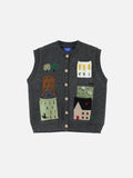 Aelfric Eden Intarsia Sweater Vest