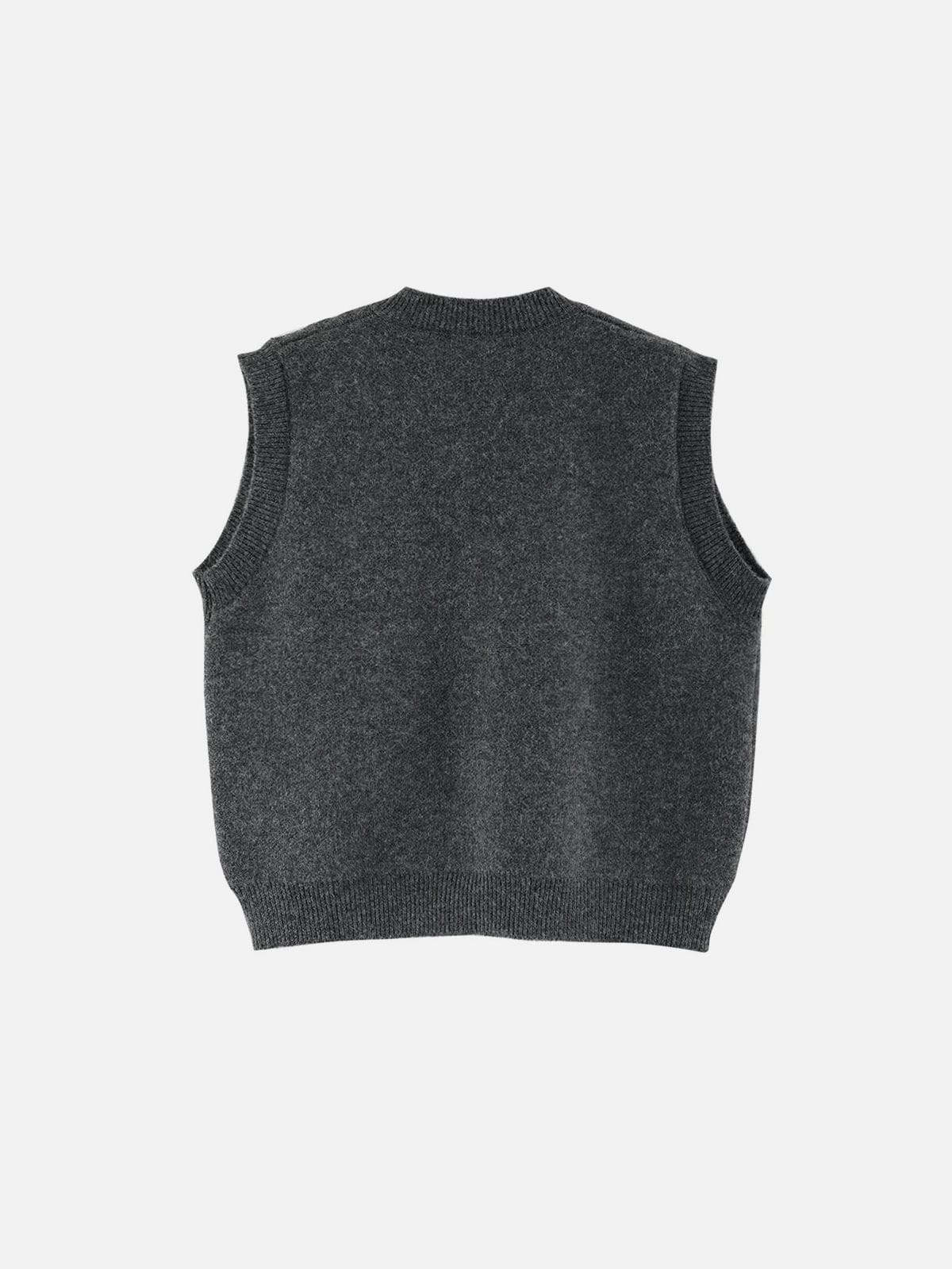 Aelfric Eden Intarsia Sweater Vest