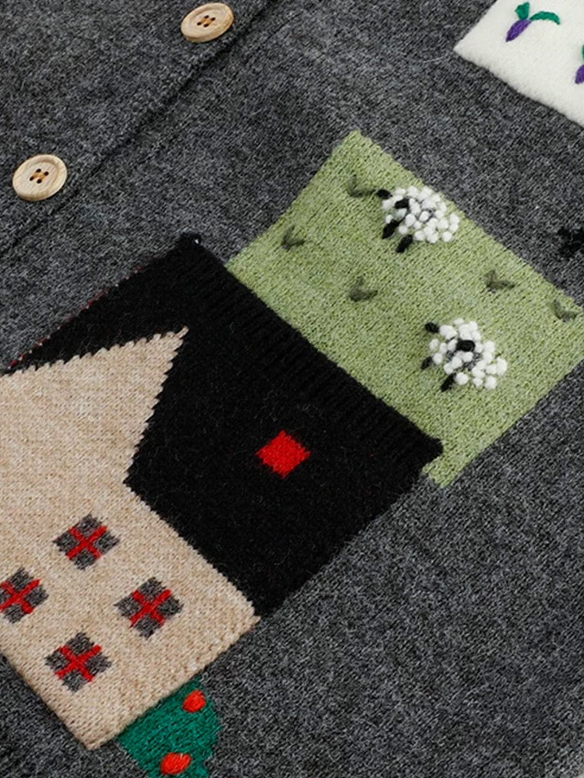 Aelfric Eden Intarsia Sweater Vest
