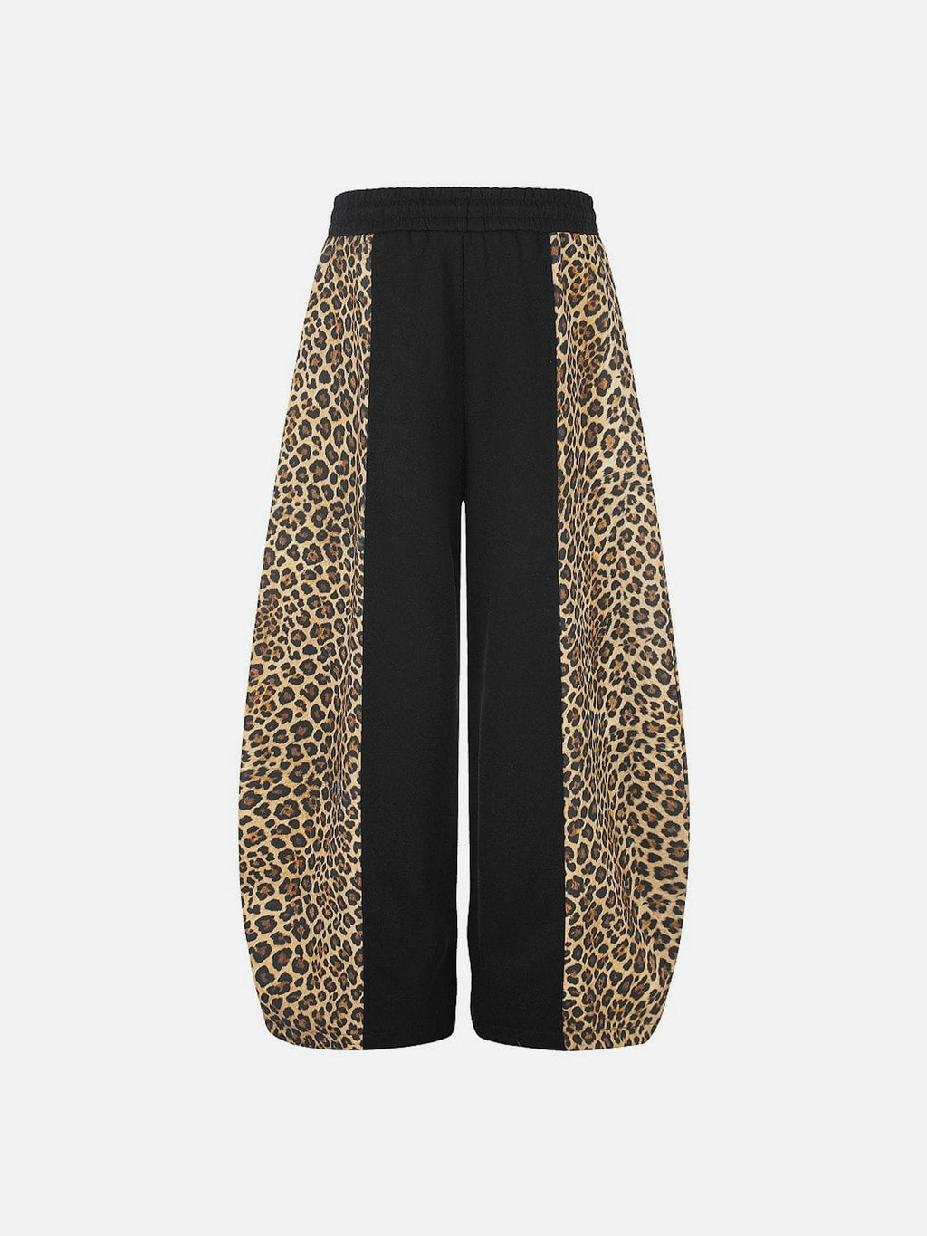 Aelfric Eden Leopard Panel Baggy Barrel Sweatpants
