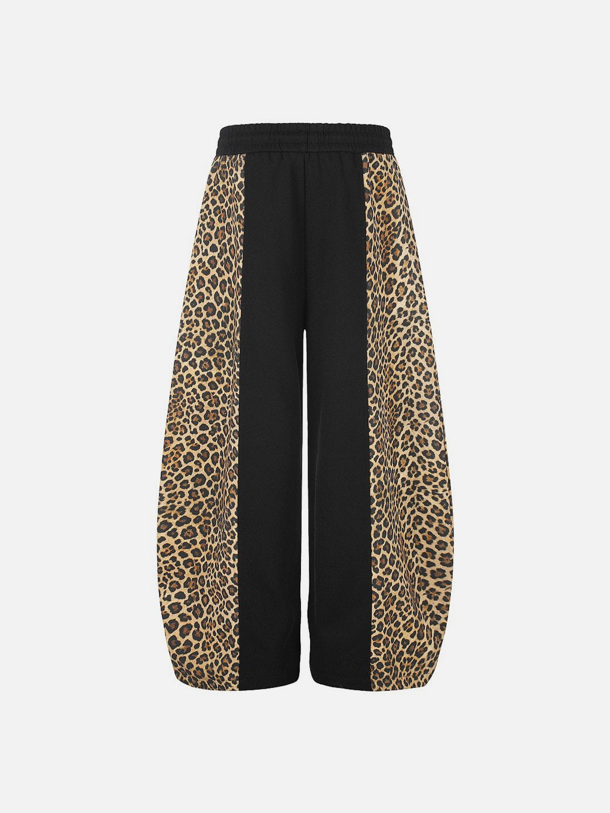 Aelfric Eden Leopard Panel Baggy Barrel Sweatpants