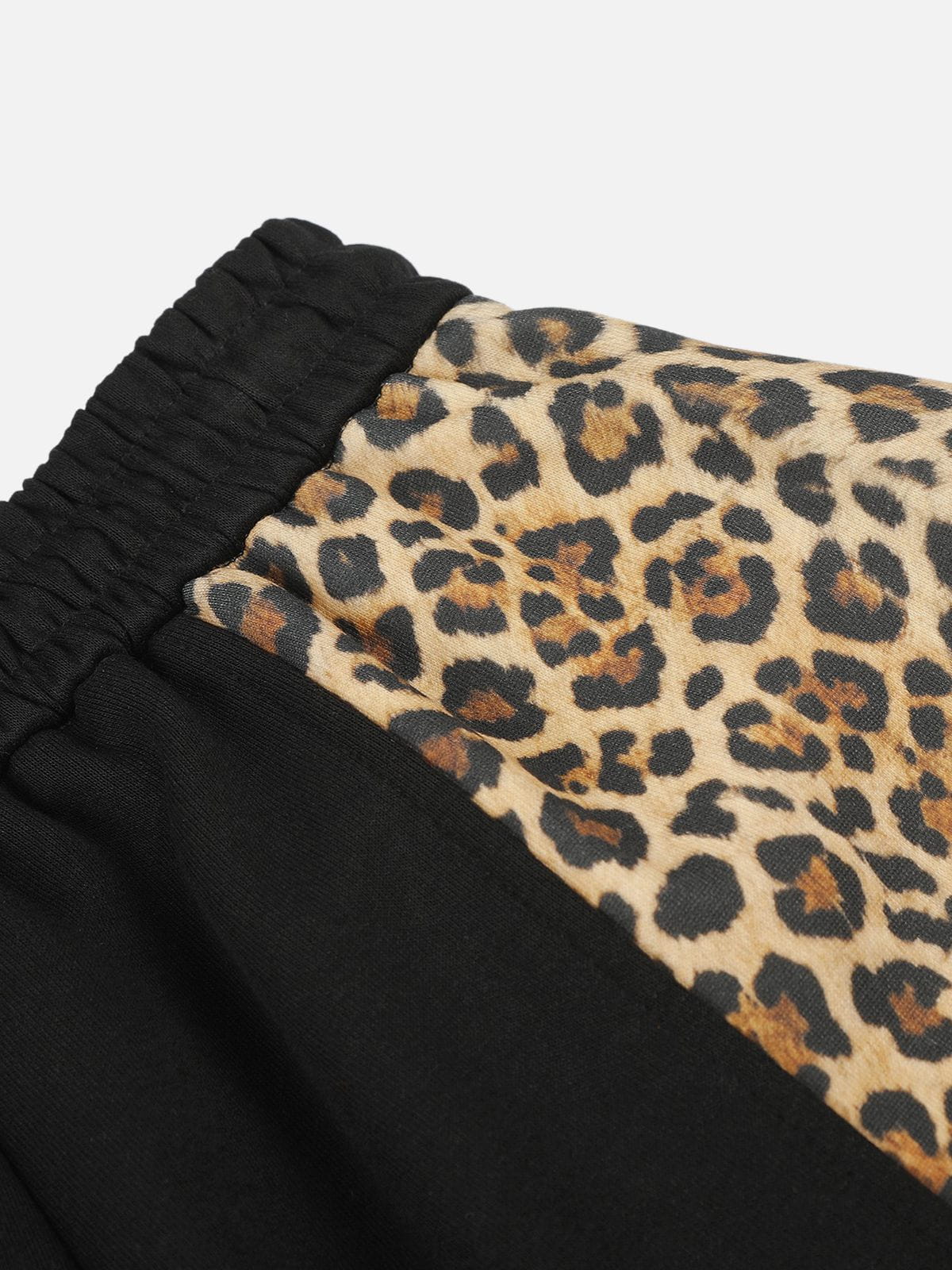 Aelfric Eden Leopard Panel Baggy Barrel Sweatpants