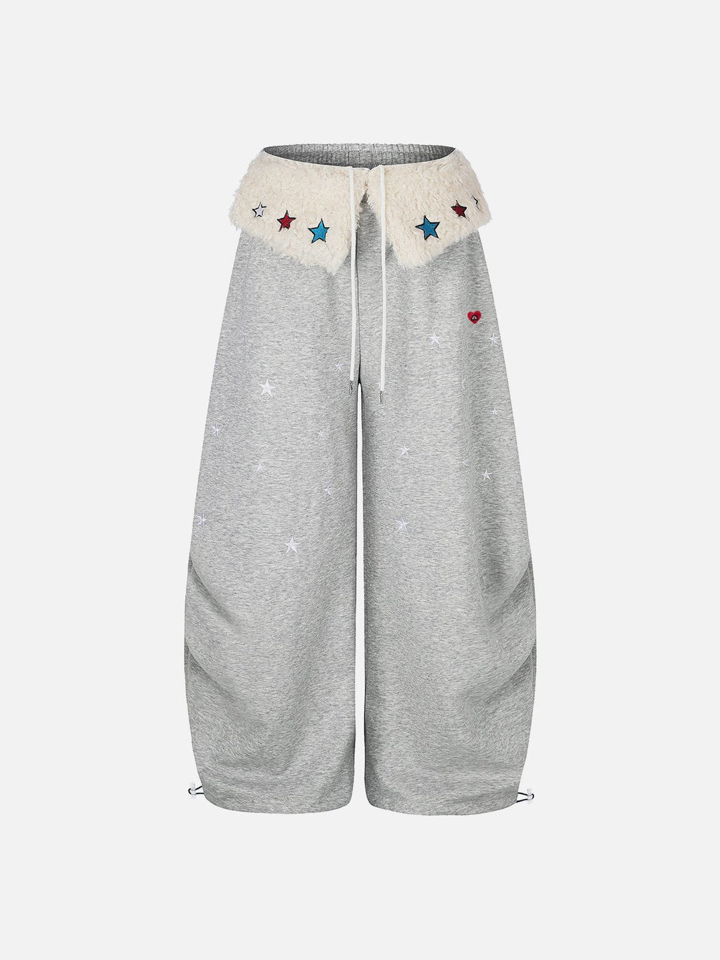 Aelfric Eden Star Embroidered Baggy Barrel Sweatpants