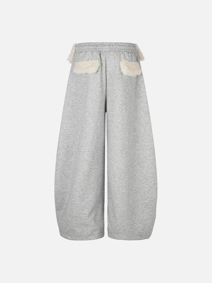 Aelfric Eden Star Embroidered Baggy Barrel Sweatpants