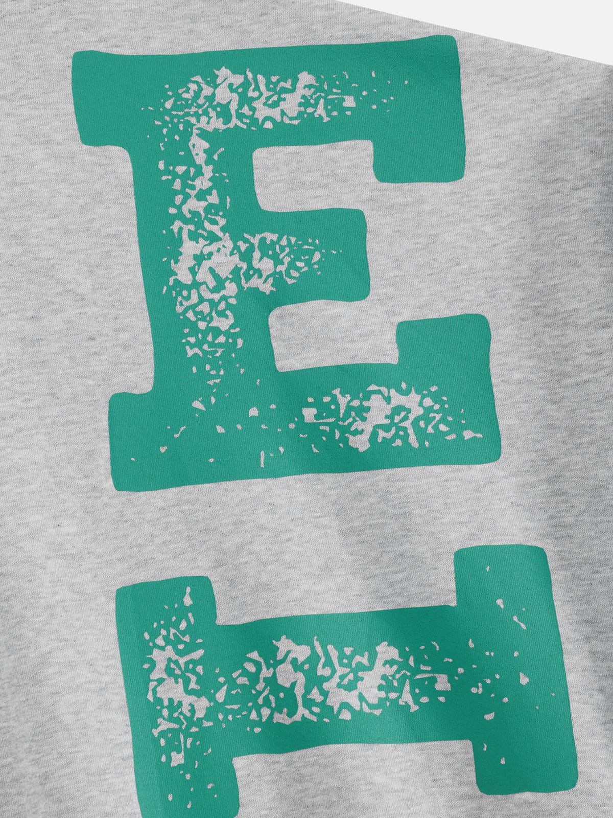 Aelfric Eden Boxy Graphic Quarter-Zip Sweatshirt