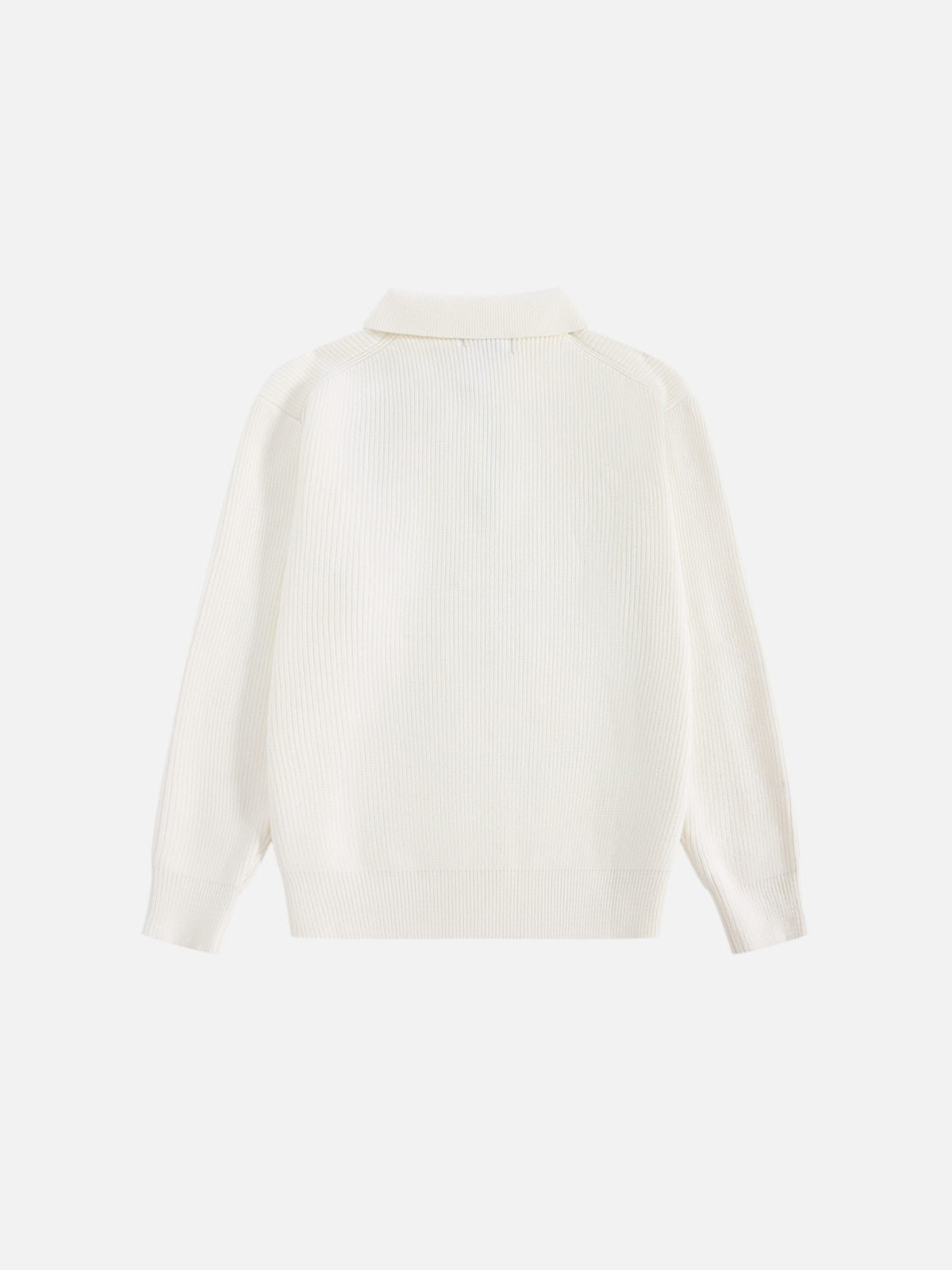 Aelfric Eden Half-Zip Polo Collar Sweater