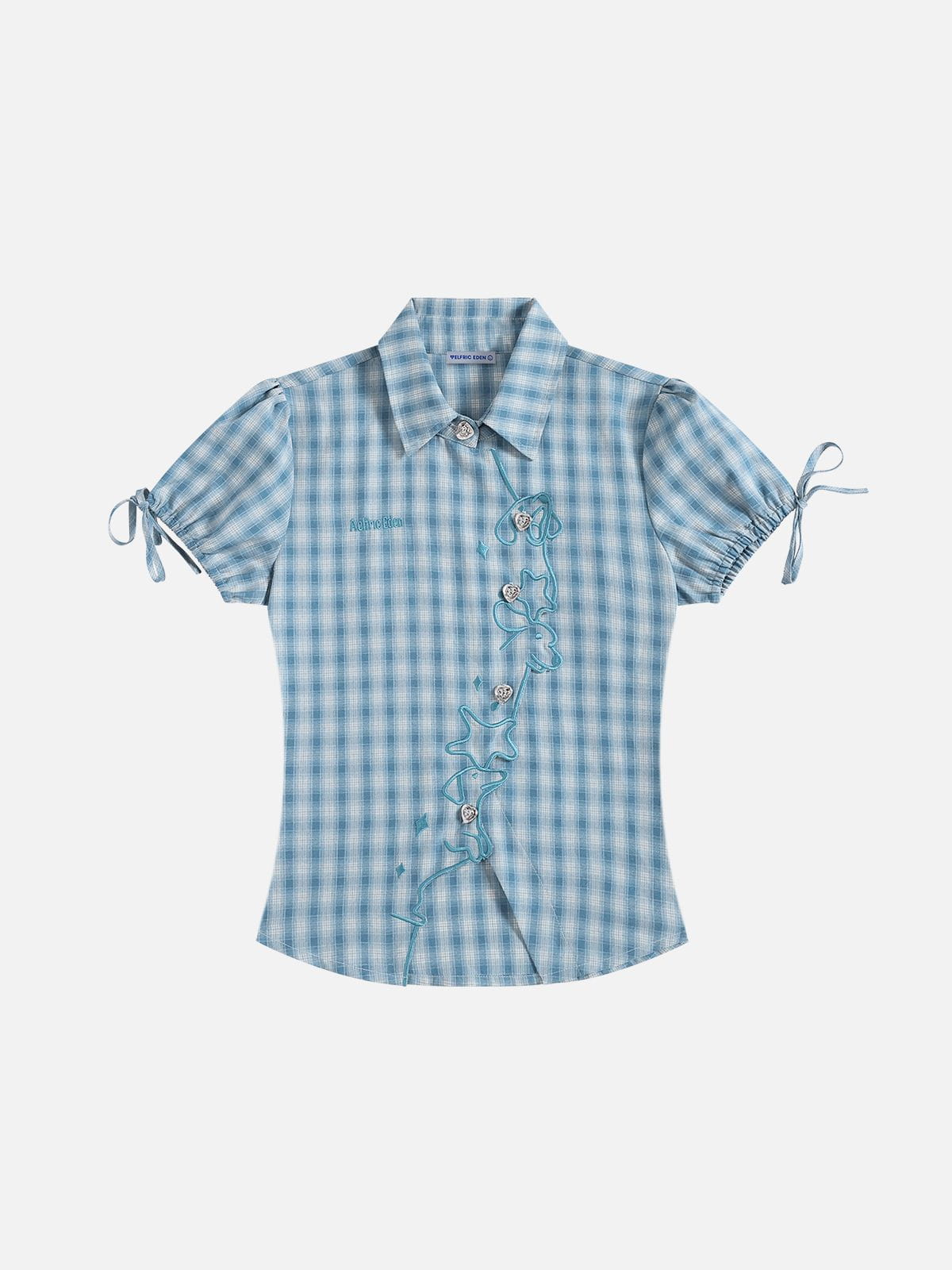 Aelfric Eden Plaid Dog Short Sleeve Shirt