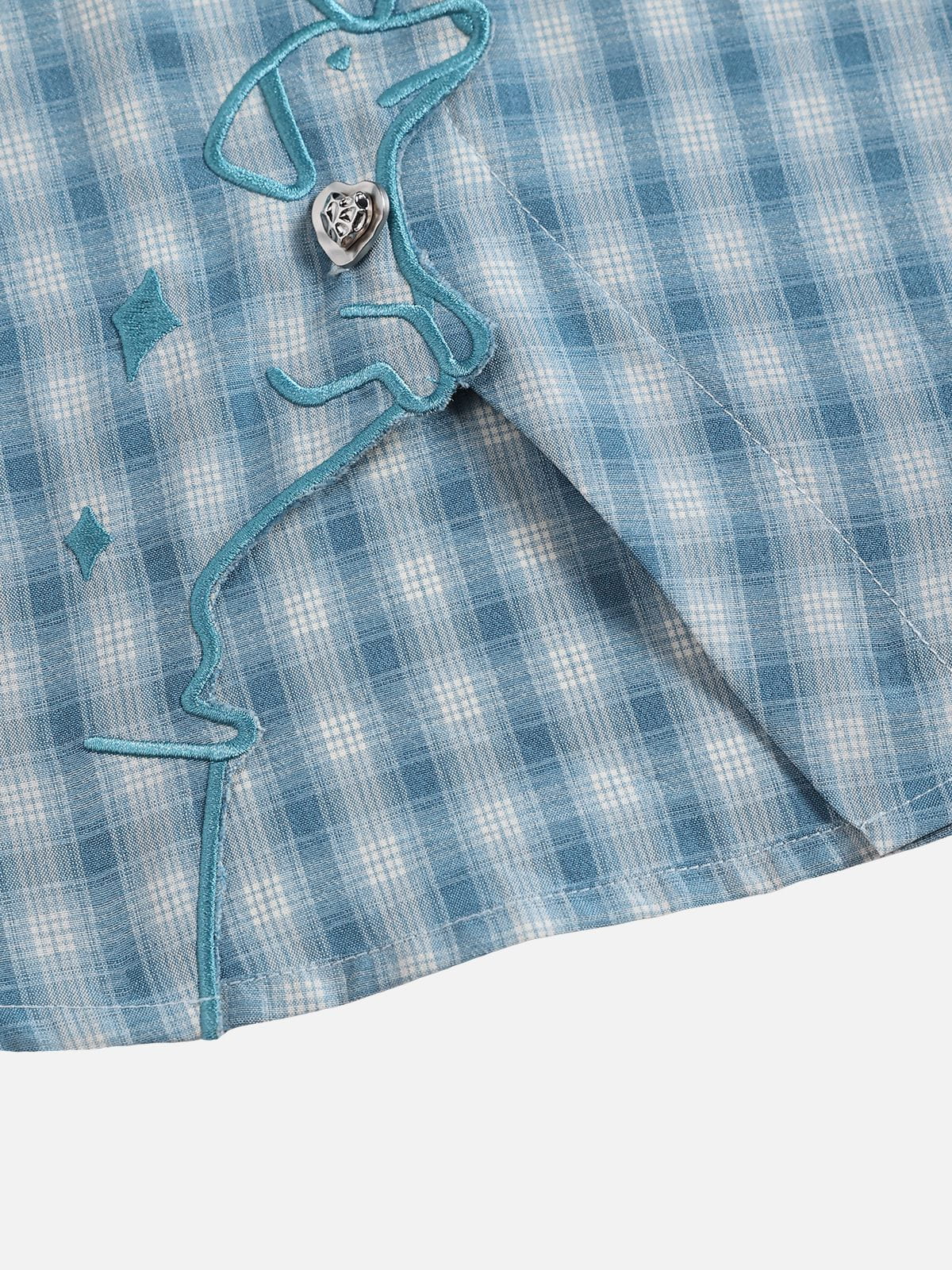 Aelfric Eden Plaid Dog Short Sleeve Shirt