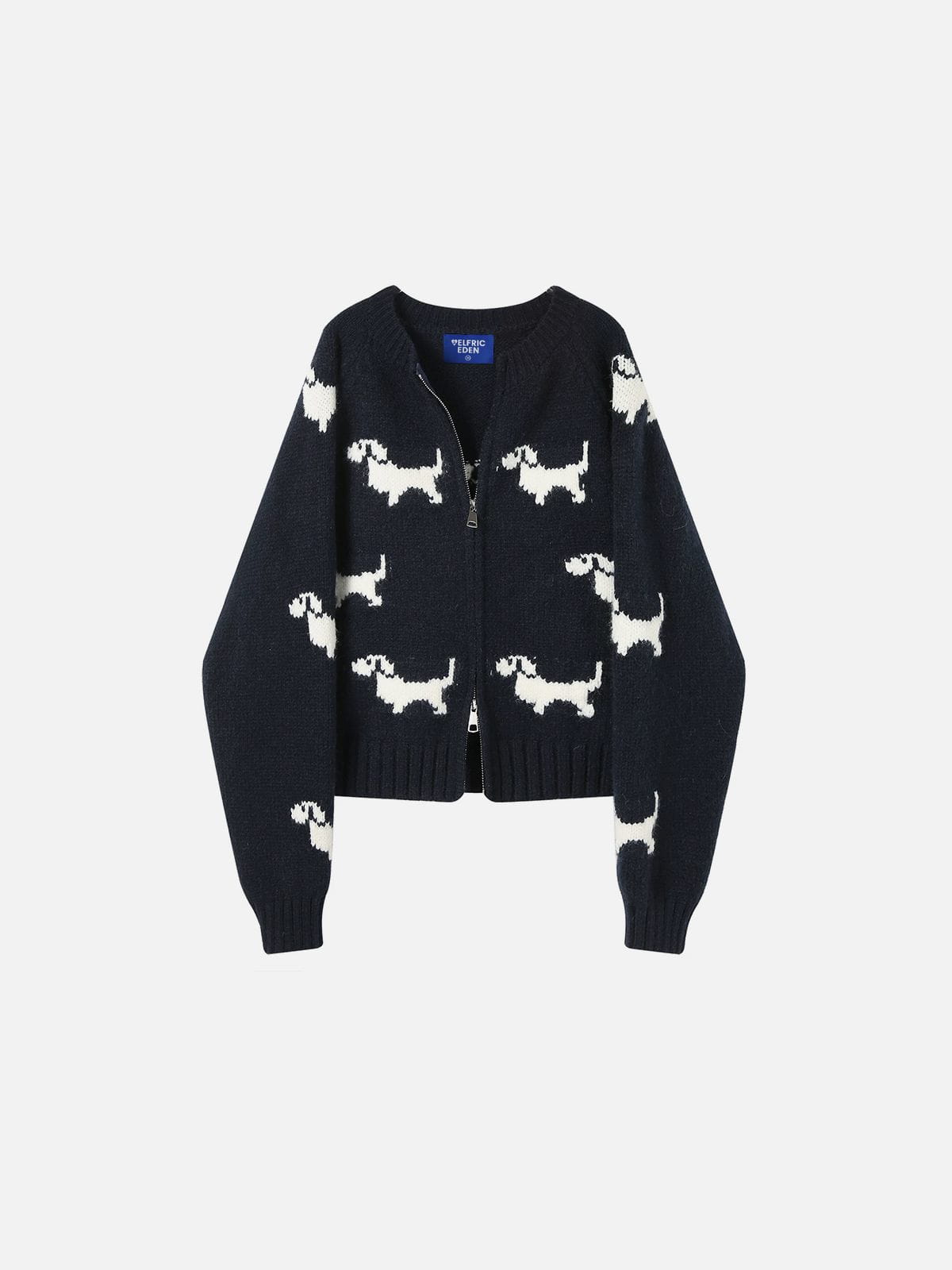 Aelfric Eden Cartoon Dog Cardigan