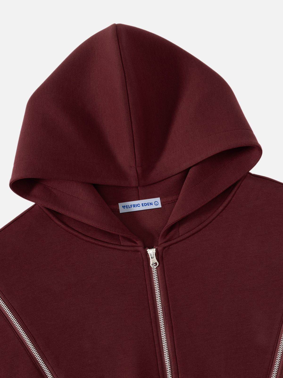 Aelfric Eden Zip Panel Zip Up Hoodie