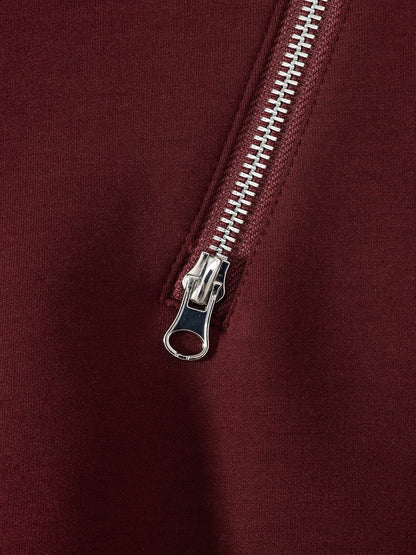 Aelfric Eden Zip Panel Zip Up Hoodie