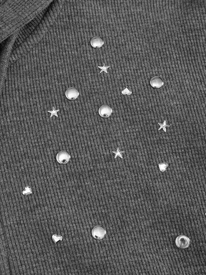 Aelfric Eden Studded Zip Up Hoodie