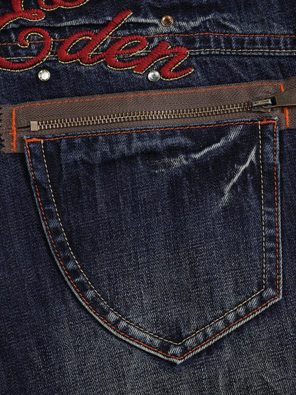 Aelfric Eden Embroidery Rhinestone Jeans