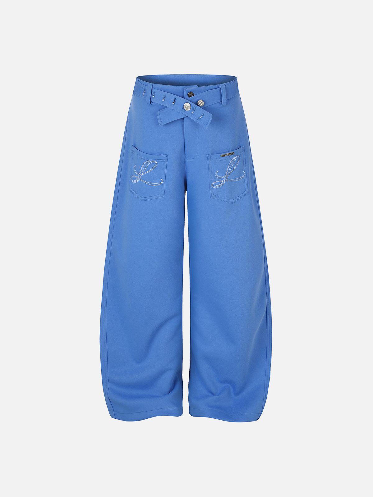 Aelfric Eden Belt Waist Baggy Barrel Pants