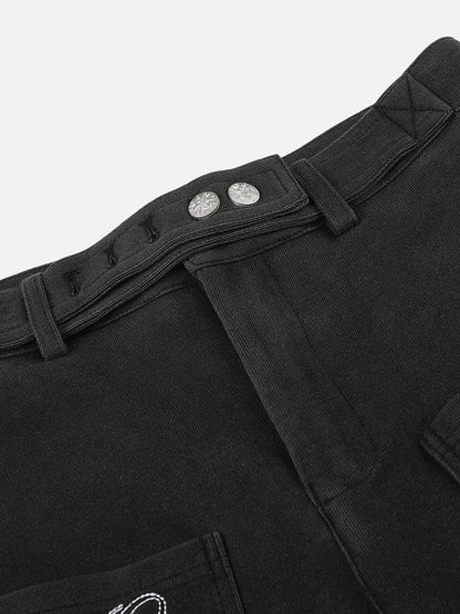 Aelfric Eden Belt Waist Baggy Barrel Pants