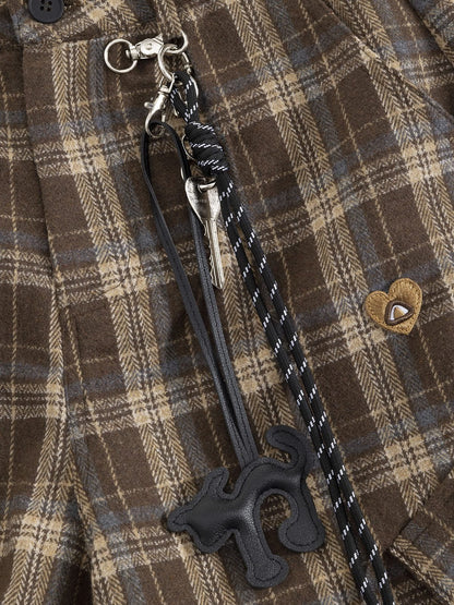 Aelfric Eden Plaid Baggy Barrel Pants