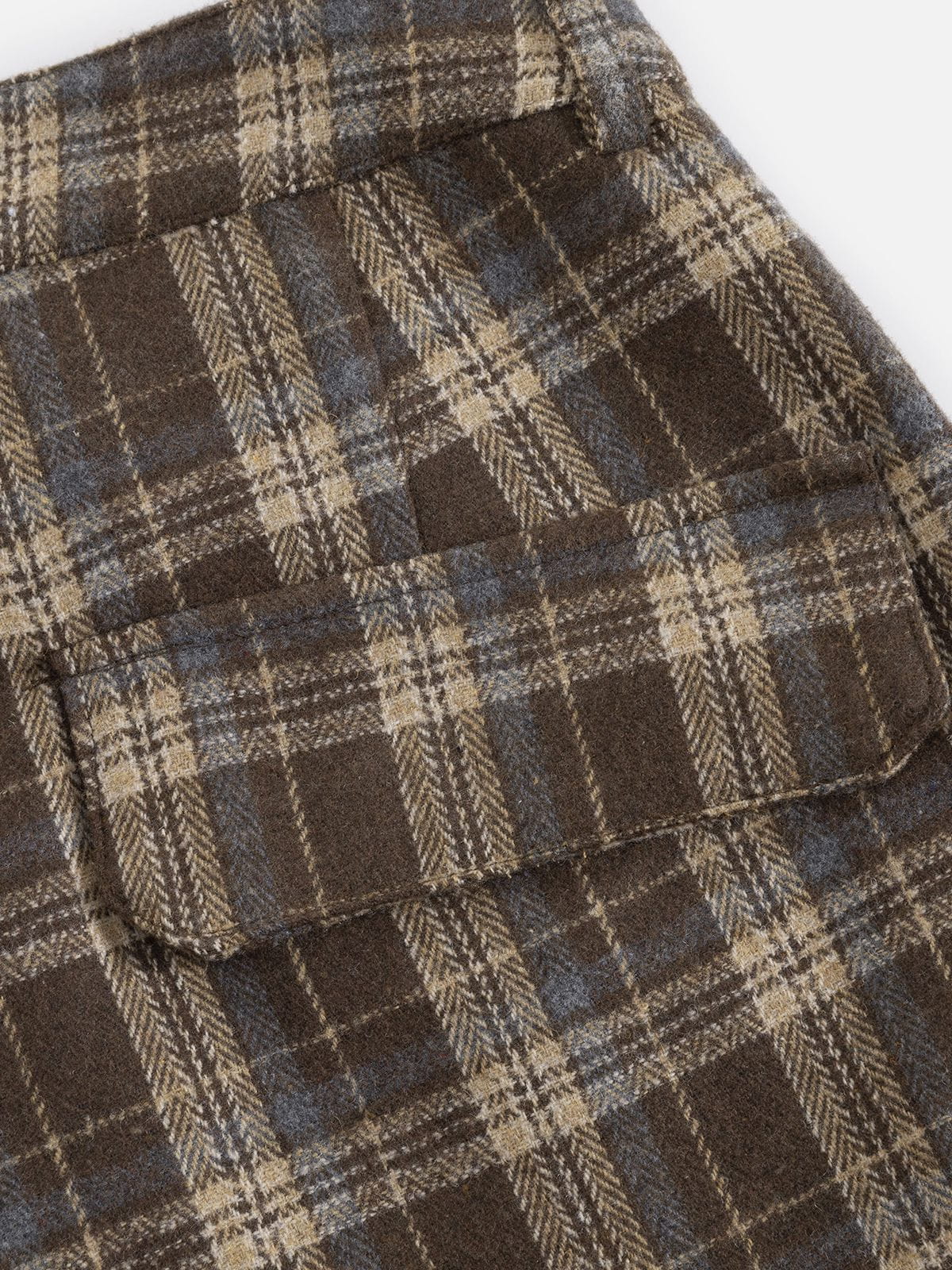 Aelfric Eden Plaid Baggy Barrel Pants