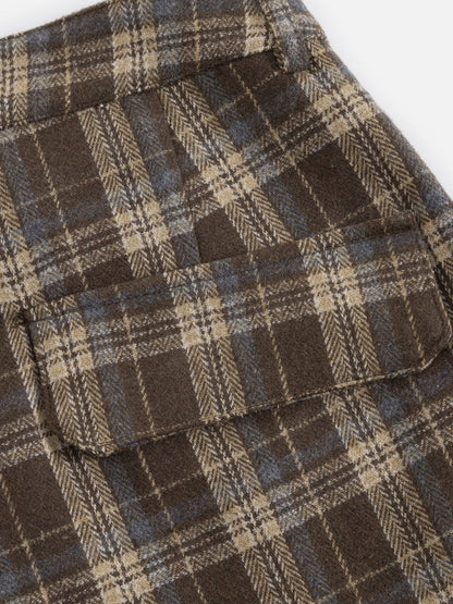 Aelfric Eden Plaid Baggy Barrel Pants