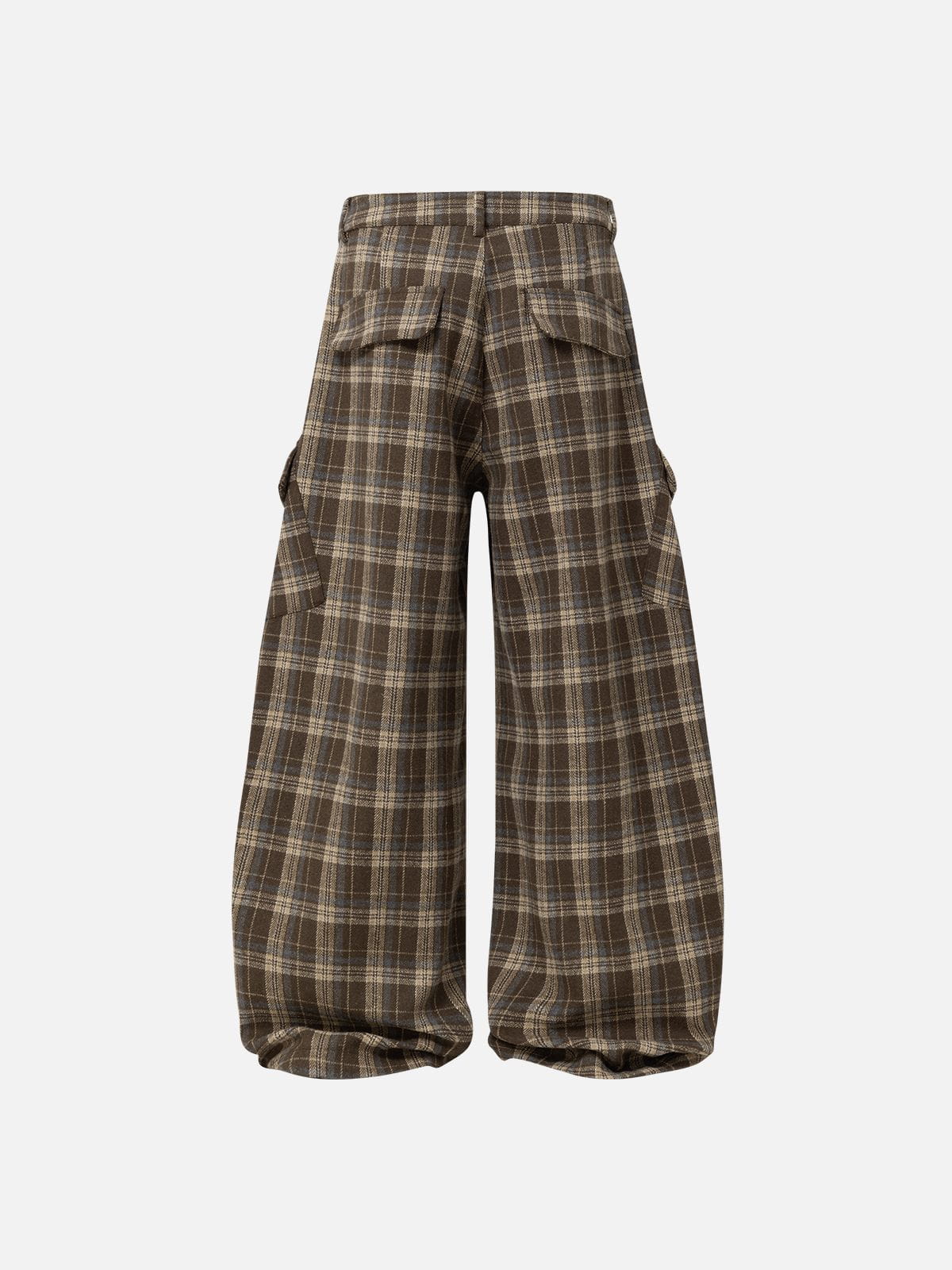 Aelfric Eden Plaid Baggy Barrel Pants