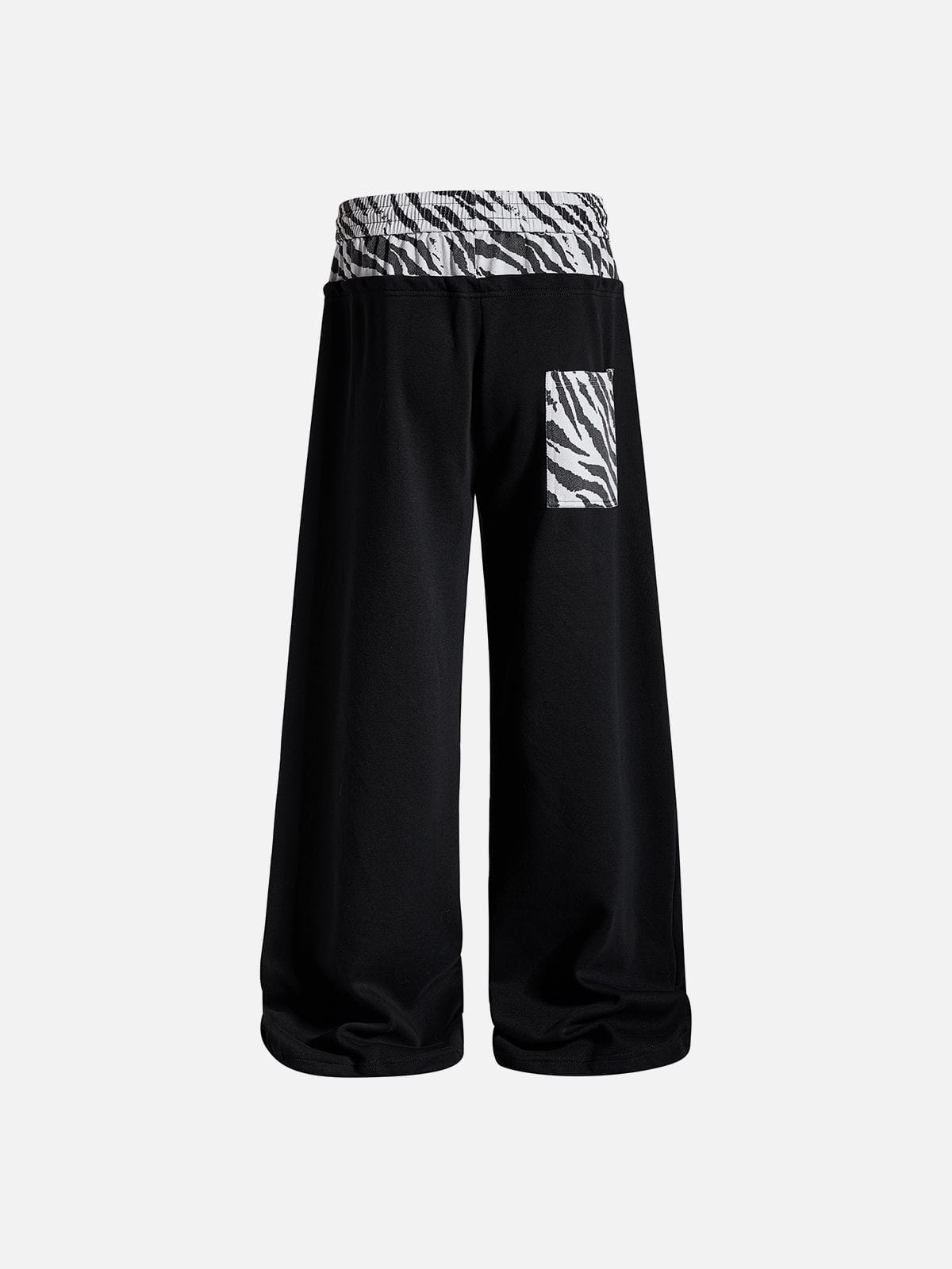 Aelfric Eden Zebra Patchwork Baggy Sweatpants