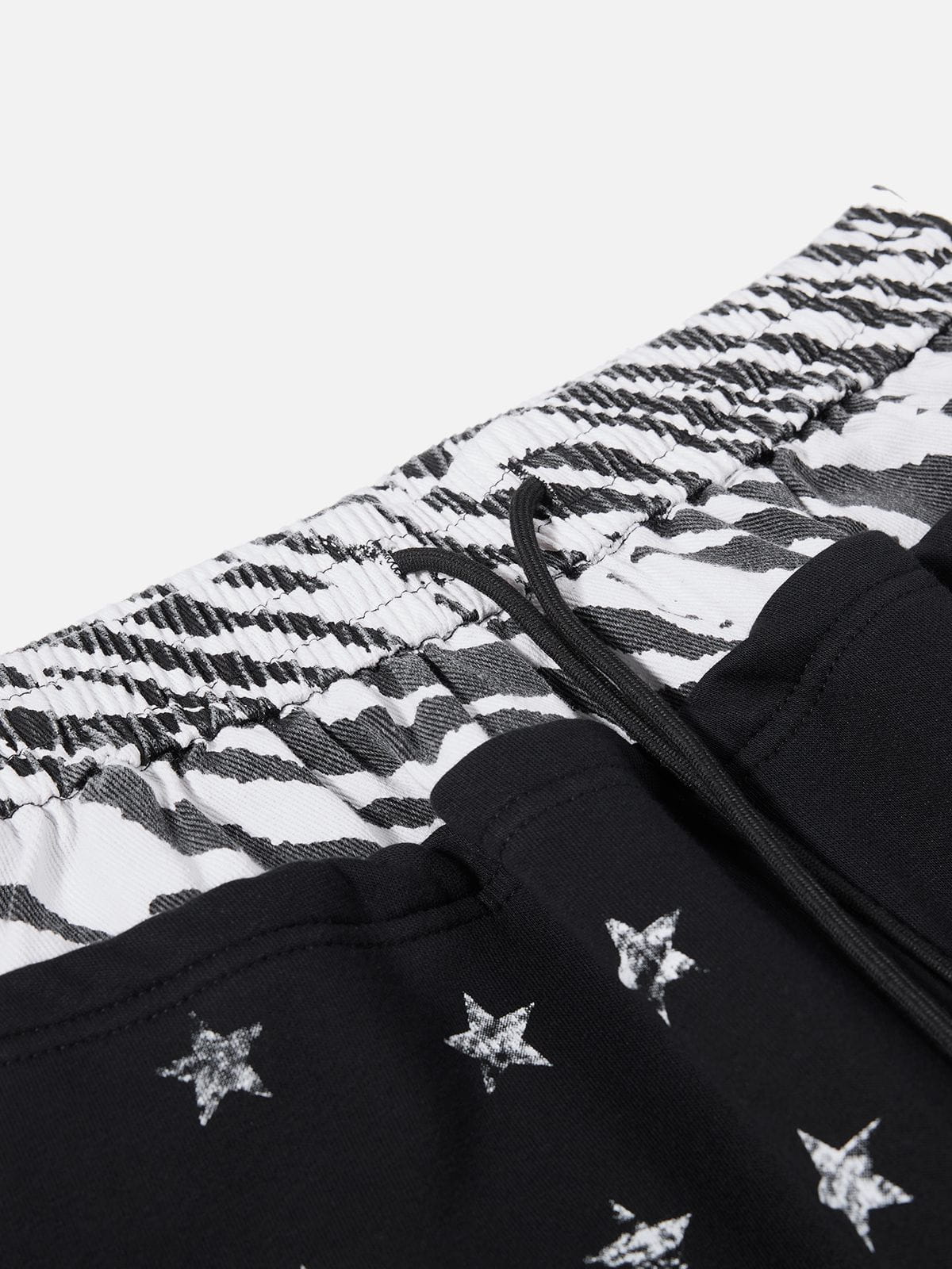 Aelfric Eden Zebra Patchwork Baggy Sweatpants
