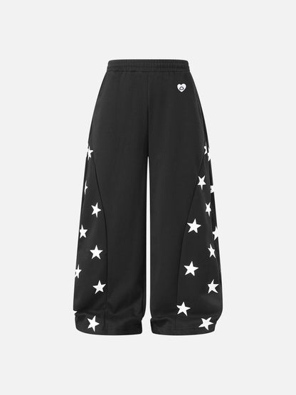 Aelfric Eden Star Graphic Baggy Barrel Sweatpants