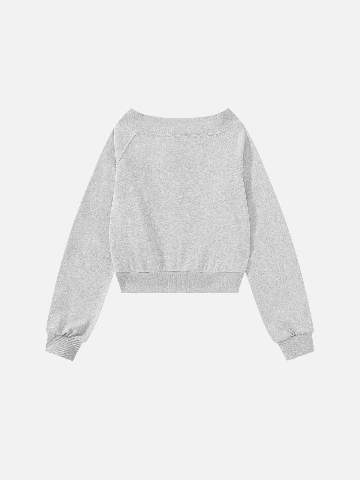 Aelfric Eden Off-The-Shoulder Sweatshirt