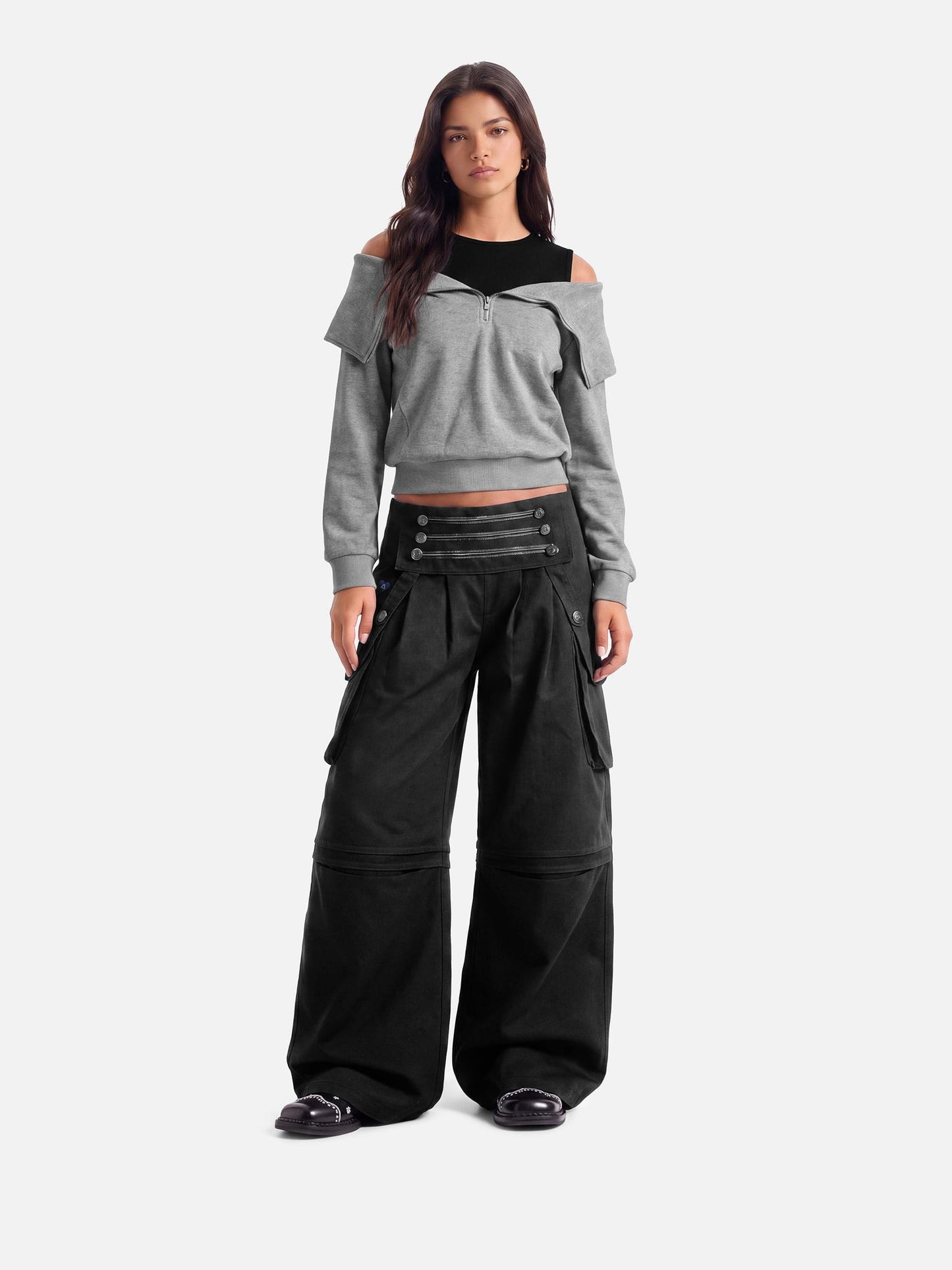 Aelfric Eden Layered Sweatshirt