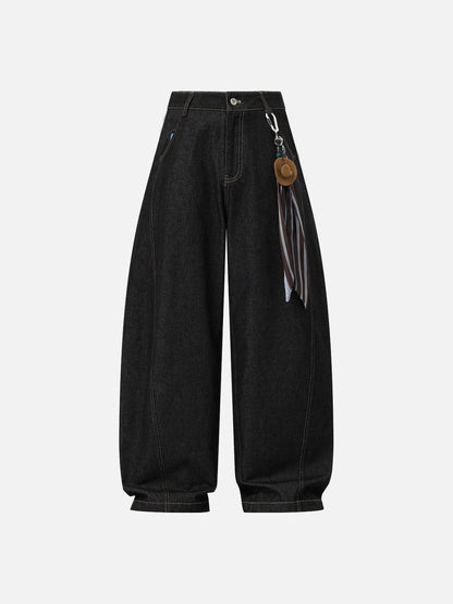 Aelfric Eden Chain Baggy Barrel Jeans