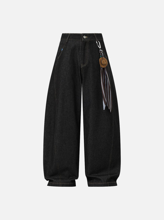 Aelfric Eden Chain Baggy Barrel Jeans