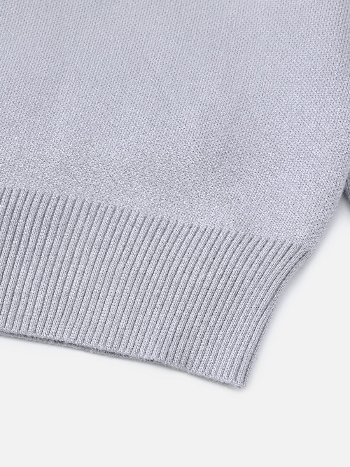 Aelfric Eden Jacquard Bear Off-The-Shoulder Sweater
