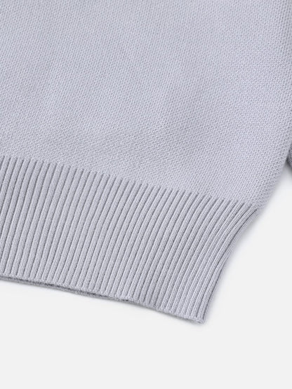 Aelfric Eden Jacquard Bear Off-The-Shoulder Sweater