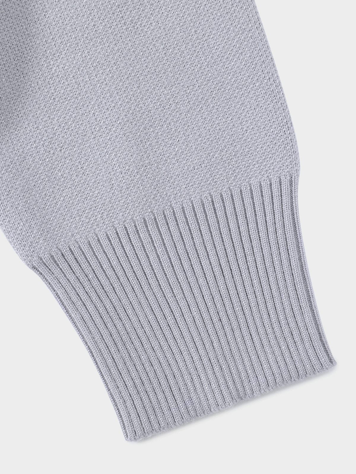 Aelfric Eden Jacquard Bear Off-The-Shoulder Sweater