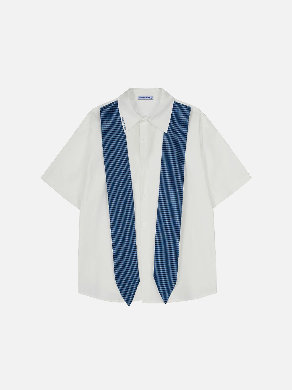 Aelfric Eden Plaid Necktie Shirt