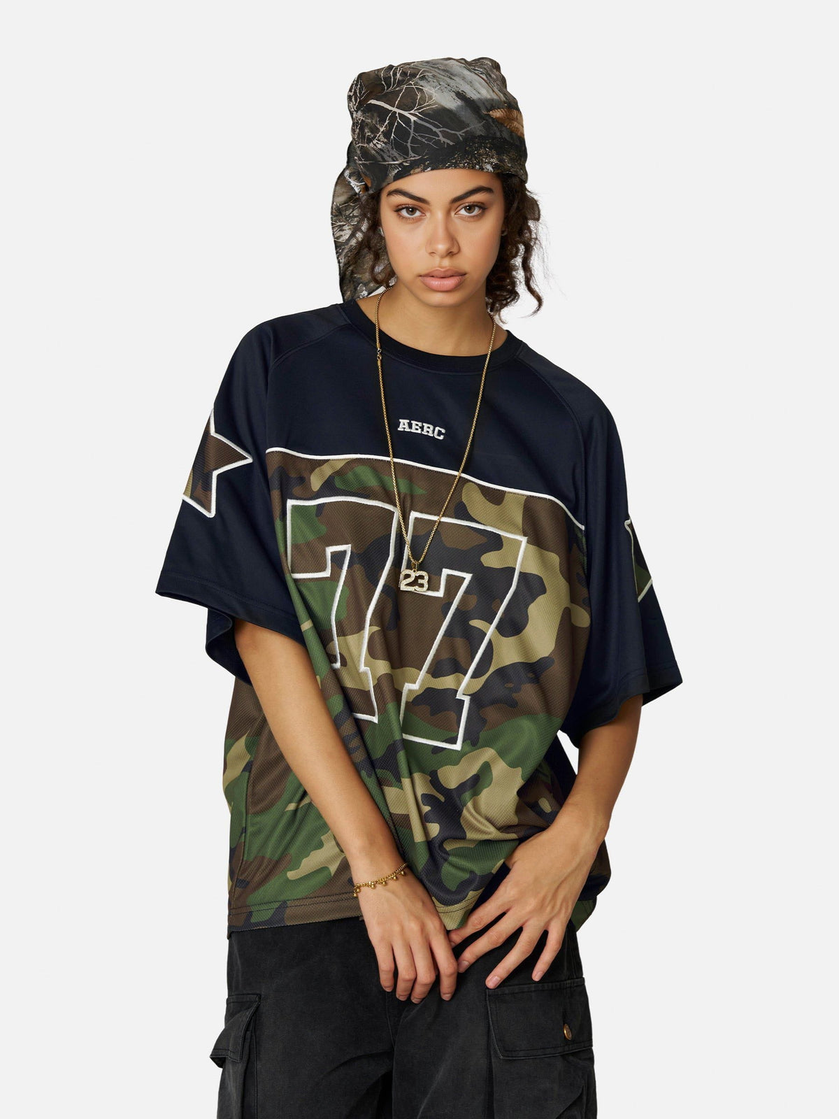 Aelfric Eden 77 Camouflage Football Jersey