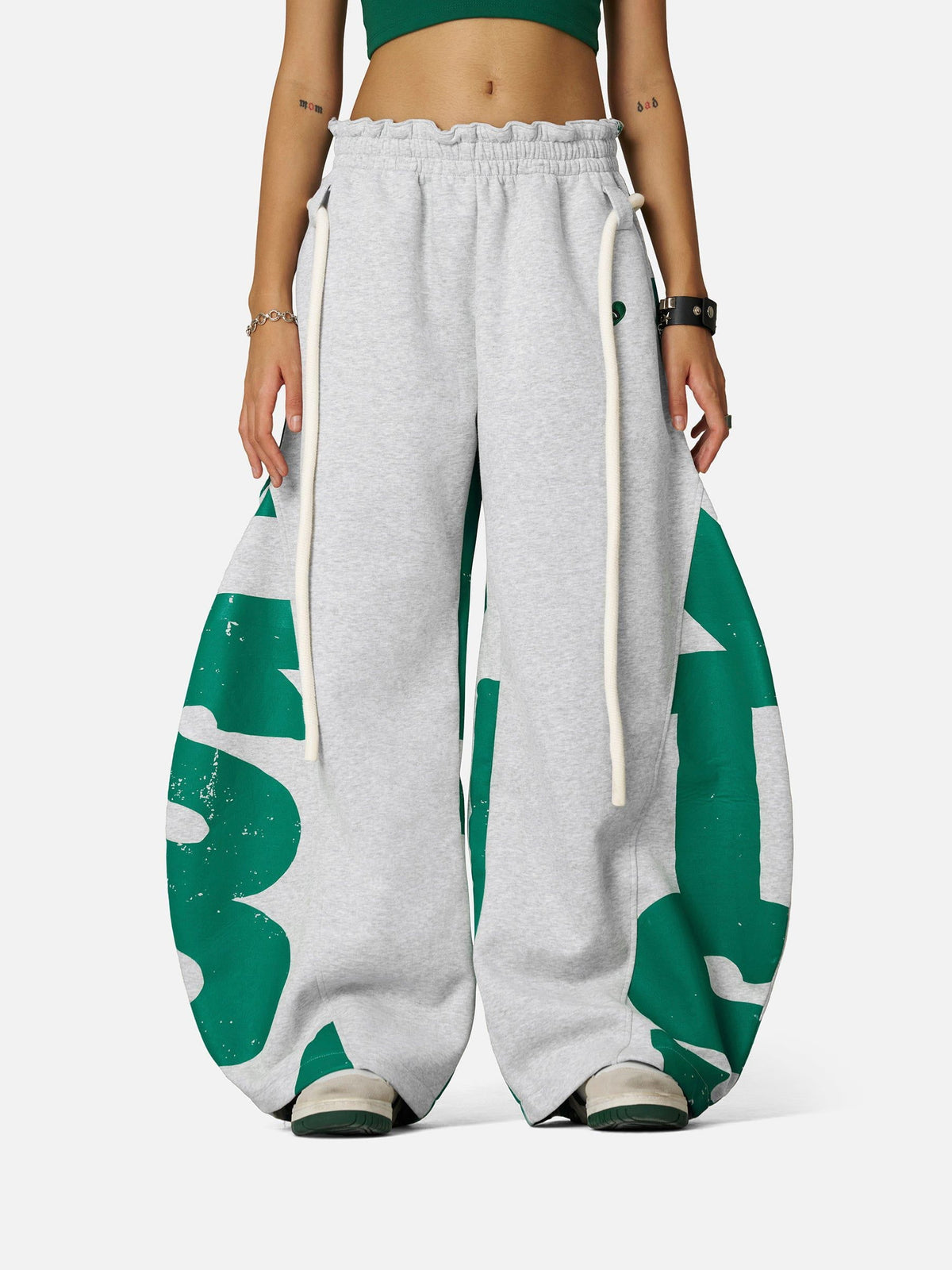 Aelfric Eden Graffiti Super Baggy Barrel Sweatpants