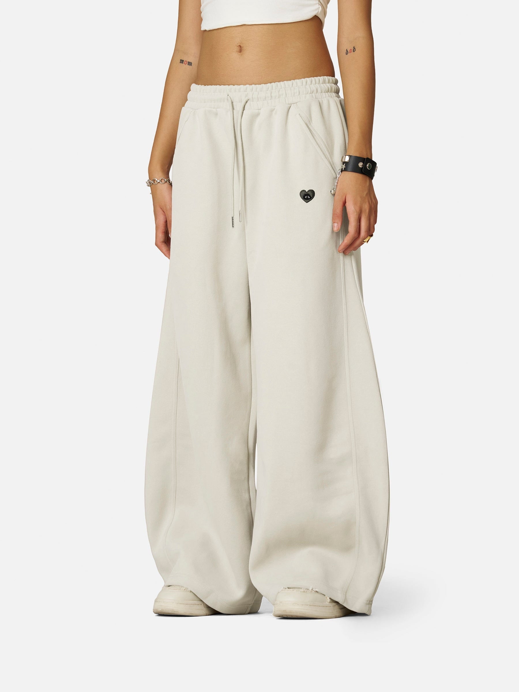 Aelfric Eden Khaki Super Baggy Barrel Sweatpants