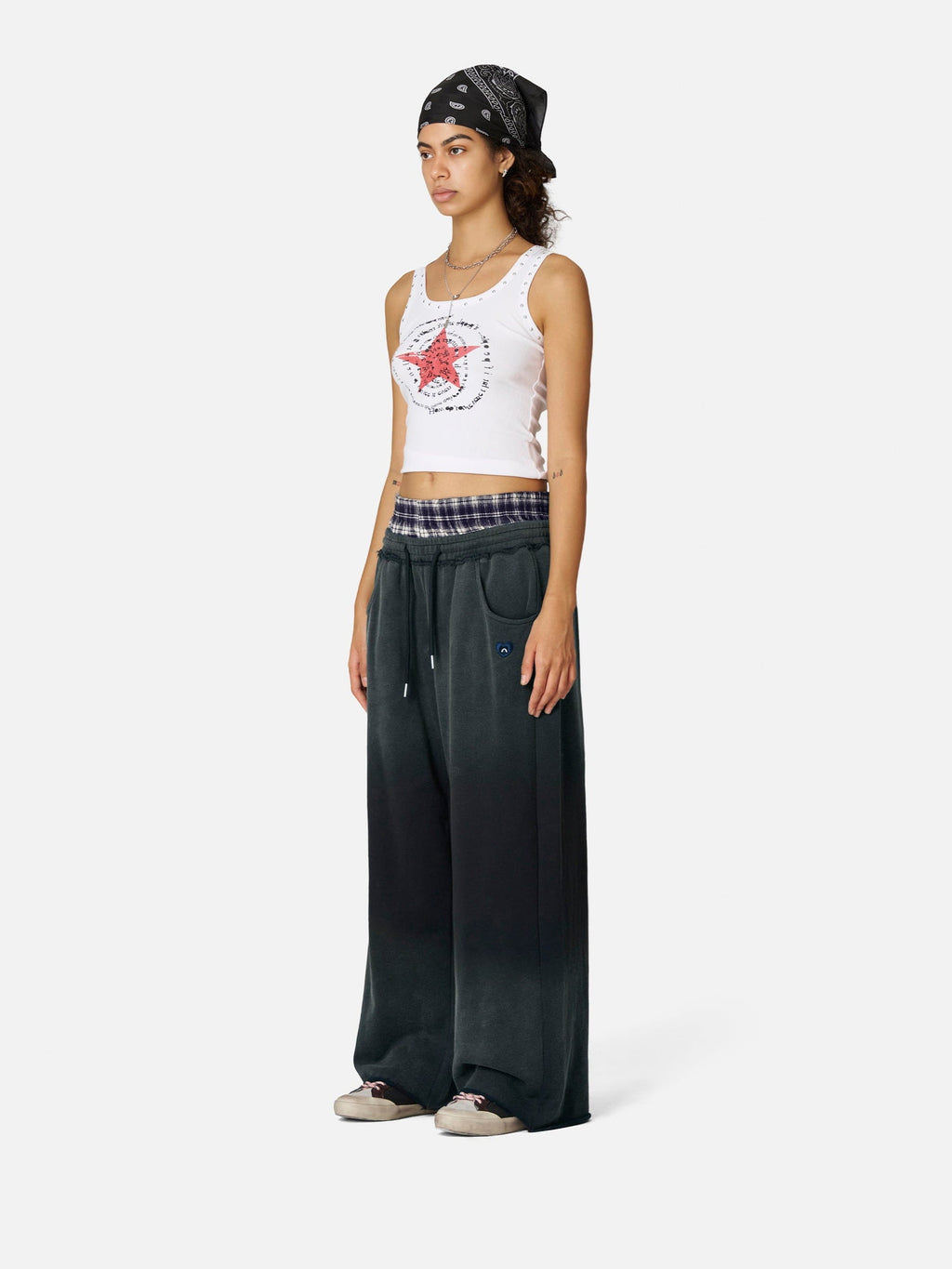 Aelfric Eden Double Waist Vintage Baggy Sweatpants