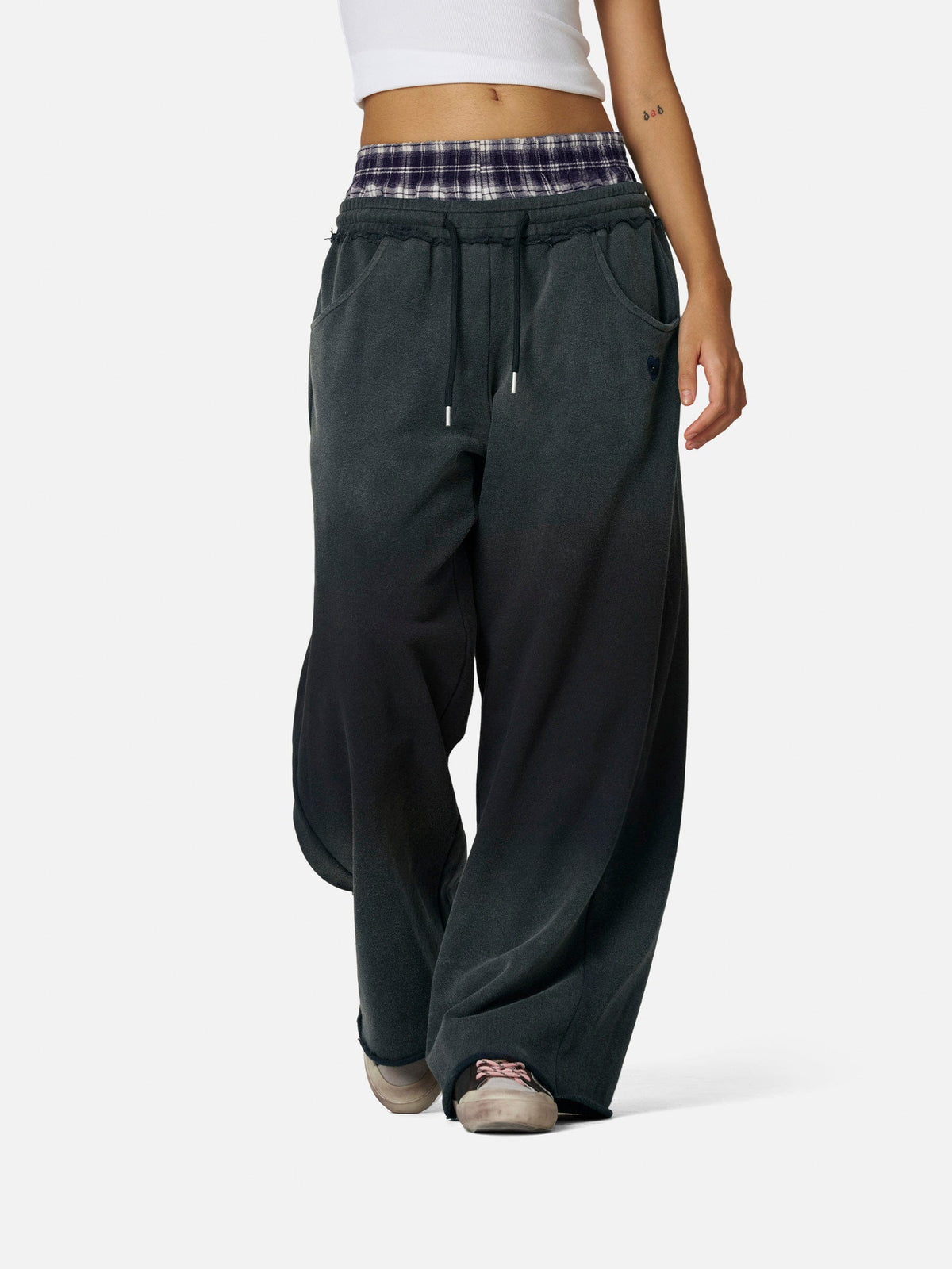 Aelfric Eden Double Waist Vintage Baggy Sweatpants